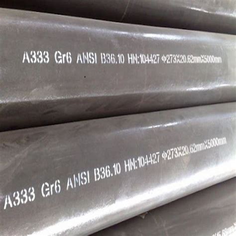 astm a333 gr6 impact test